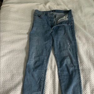 Citizens light wash skinny jeans